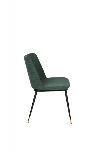 CHAISE LIONEL VERT FONCÉ 3