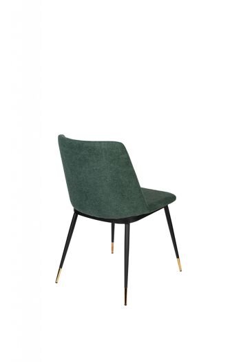 CHAISE LIONEL VERT FONCÉ 4