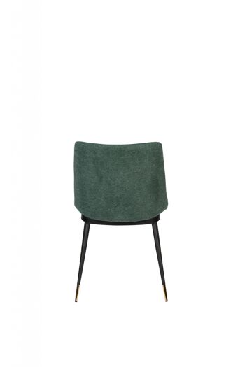 CHAISE LIONEL VERT FONCÉ 5