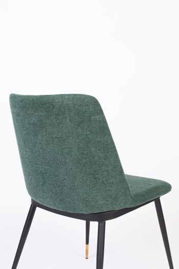 CHAISE LIONEL VERT FONCÉ 8