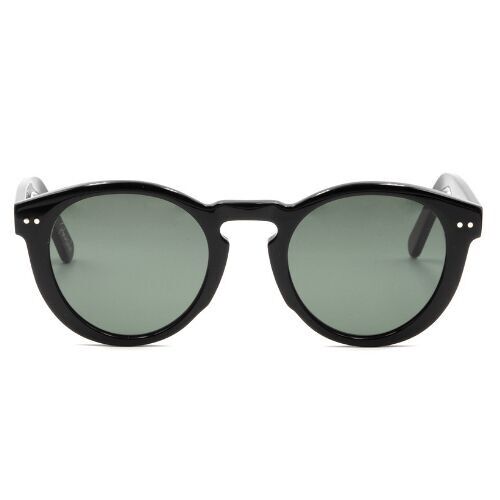 Savona – Schwarz mit grünen Gläsern