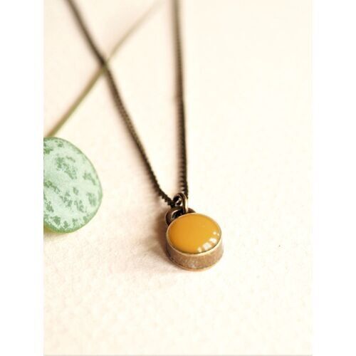 Lisbeth gelbe Halskette