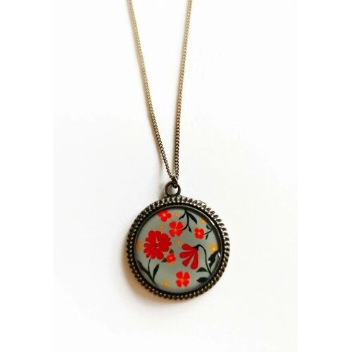 Lilien-Retro-Wickelkette