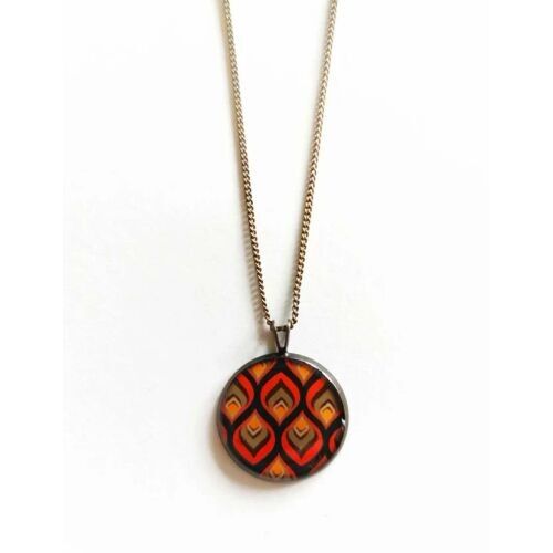 20 mm Halskette im Stil der Sechzigerjahre