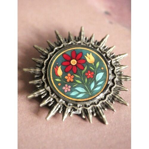 Folk Brooch