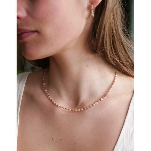 Sunny necklace in sunstone