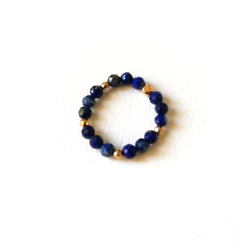 Anat Ring in Lapis Lazuli