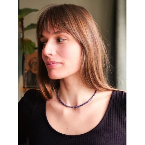Anat Necklace in Lapis Lazuli