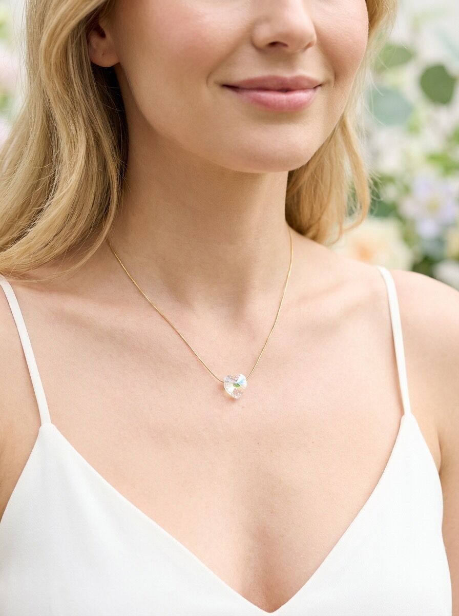 224AQ275 Collar de cadena de acero inoxidable