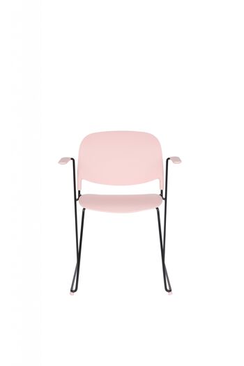 FAUTEUIL STACKS ROSE 2