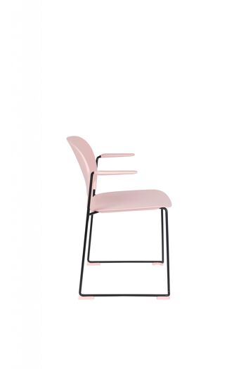 FAUTEUIL STACKS ROSE 3