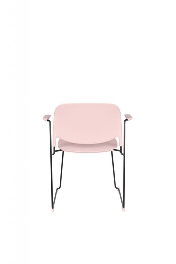 FAUTEUIL STACKS ROSE 5