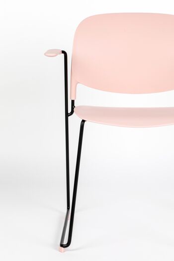 FAUTEUIL STACKS ROSE 10