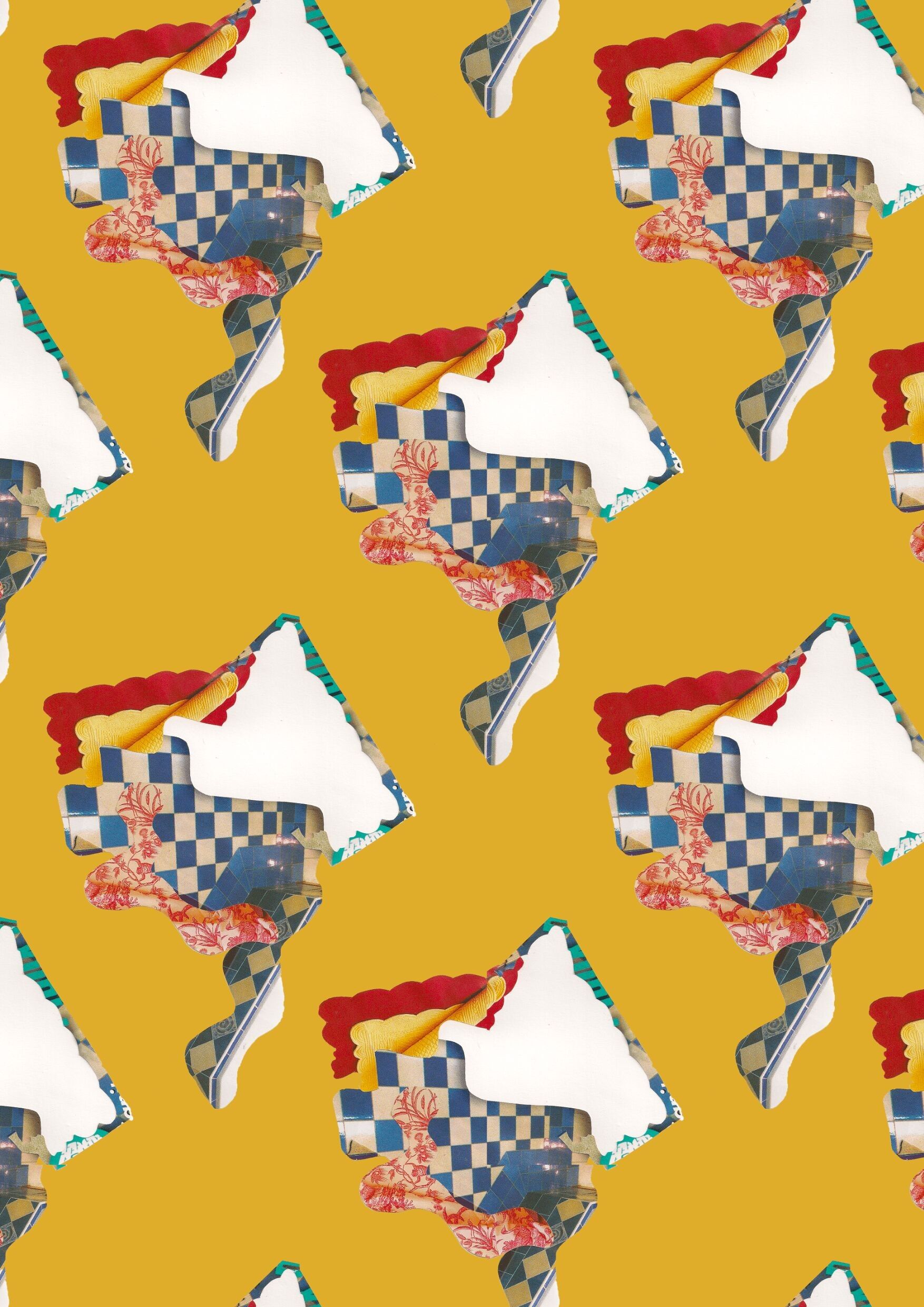 Vliestapete - Julia Khaki ✂️ (50 cm x 1000 cm)