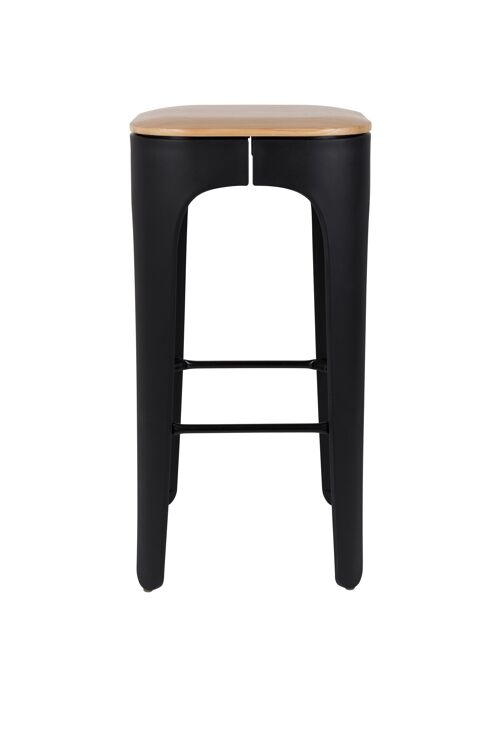 Barstool up-high black