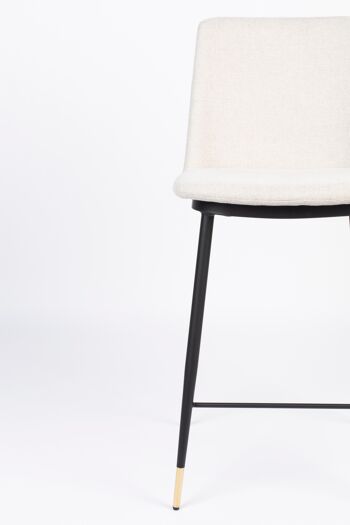 TABOURET DE COMPTOIR LIONEL BEIGE 6