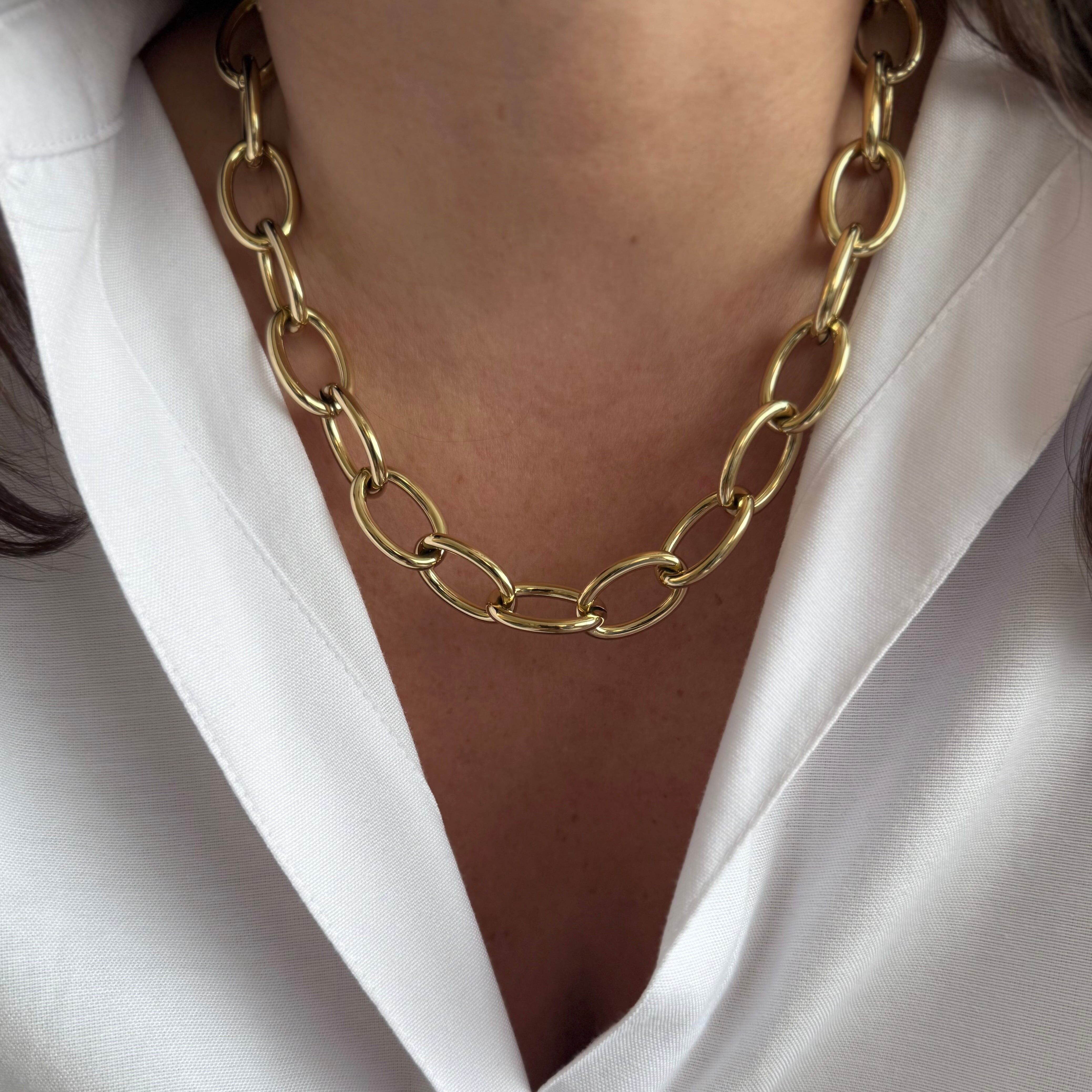 Hadley – Maxi-Kette – Gold oder Silber