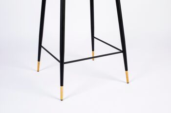 TABOURET DE COMPTOIR LIONEL GRIS CLAIR 9