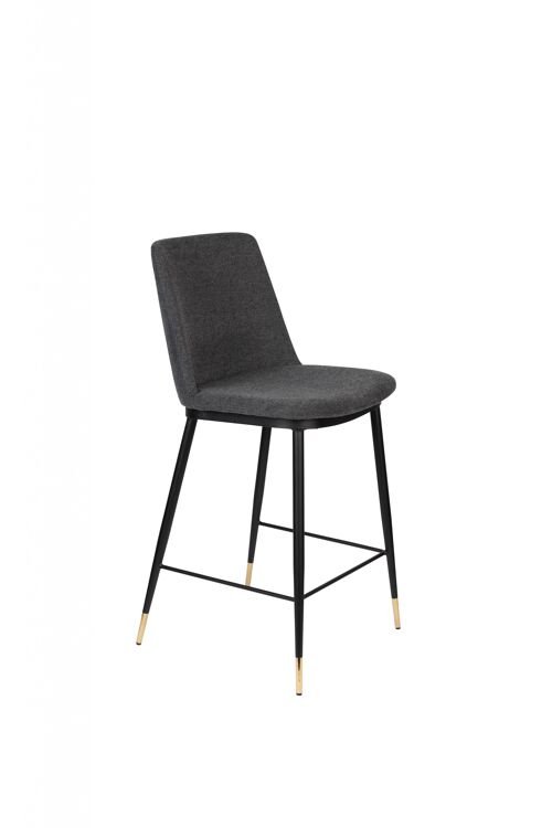 Counter stool lionel dark grey