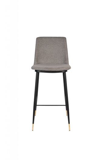 TABOURET LIONEL GRIS CLAIR 2