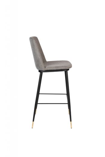 TABOURET LIONEL GRIS CLAIR 3