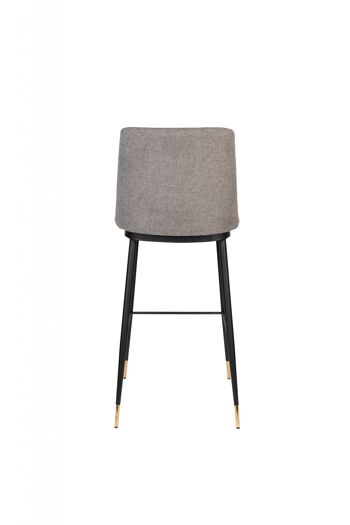 TABOURET LIONEL GRIS CLAIR 5