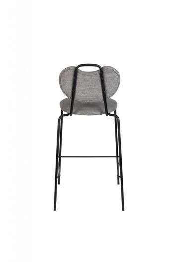 TABOURET DE COMPTOIR GRIS TREMBLE 5