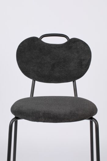 TABOURET DE COMPTOIR ASPEN NOIR 6