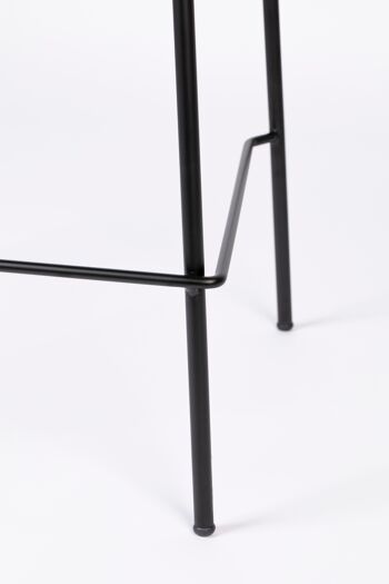 TABOURET DE COMPTOIR ASPEN NOIR 10