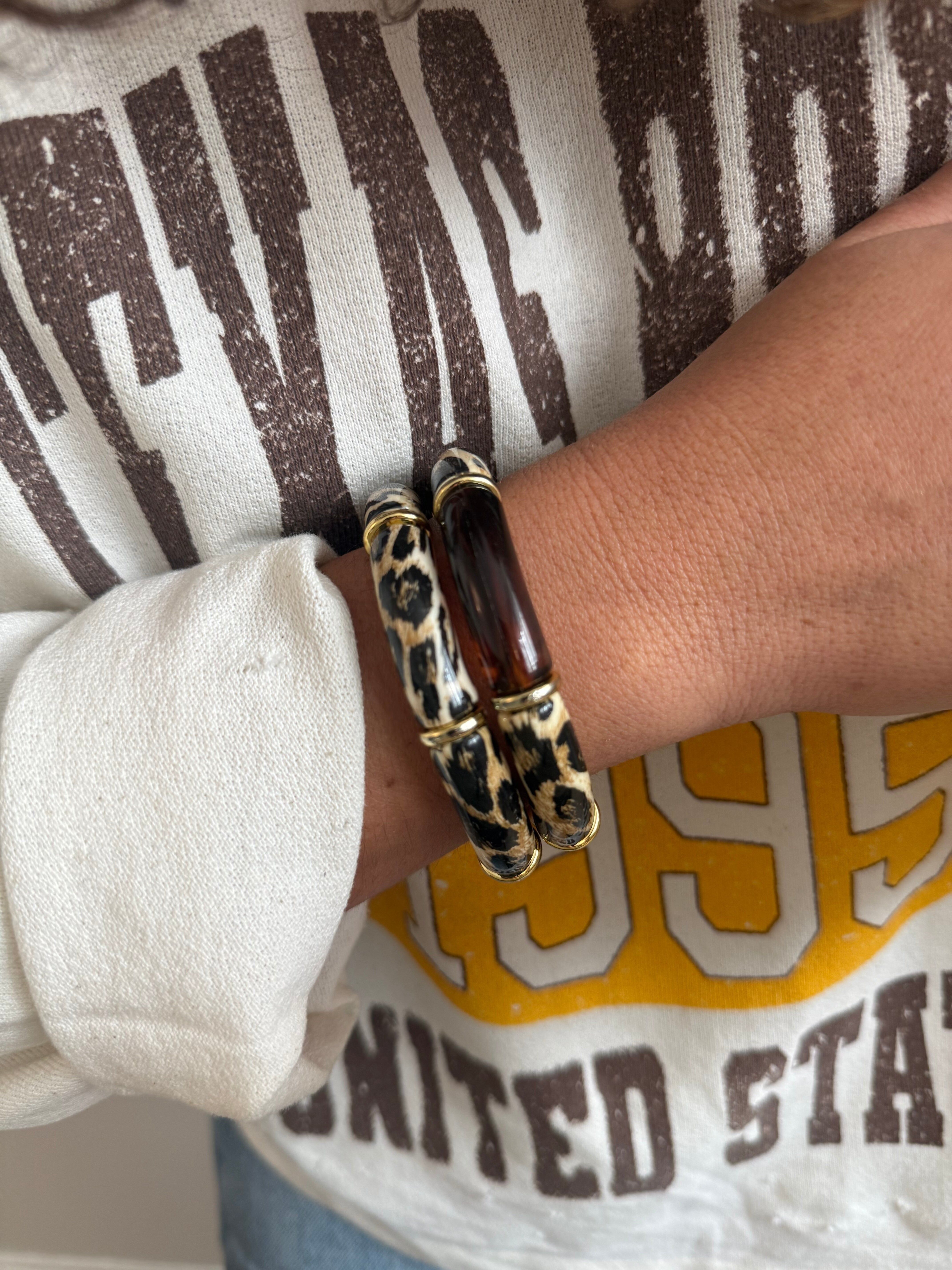 Savage Twins – Amber – Set mit 2 Armbändern