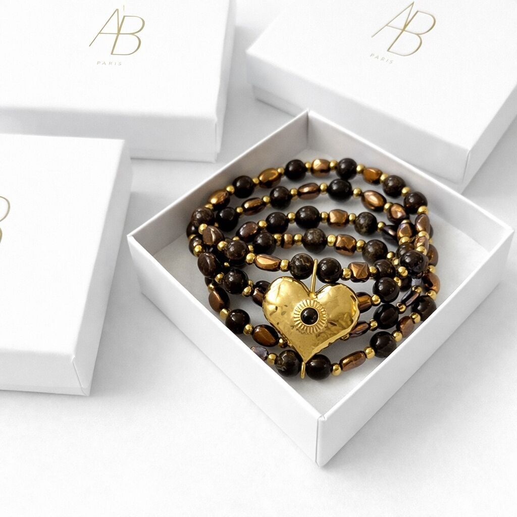 Braune Quadra-Manschette