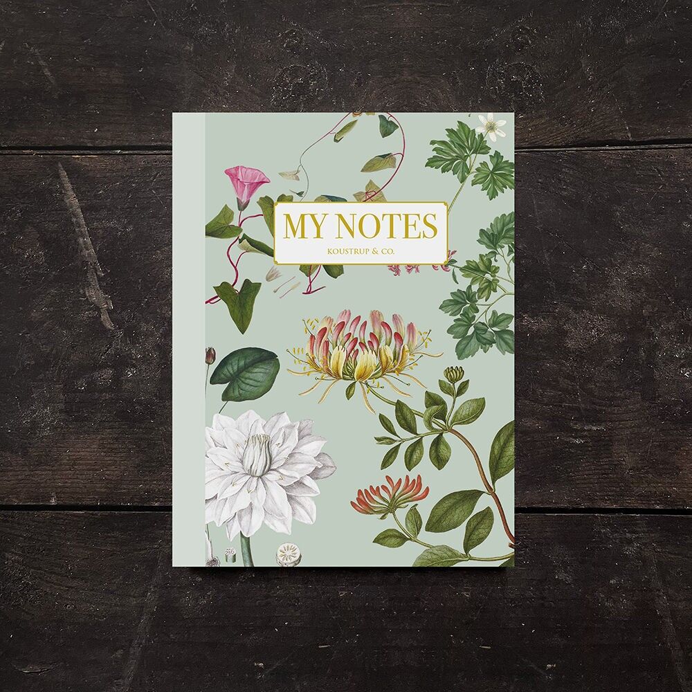 Notizheft – Der Flora Danica Atlas