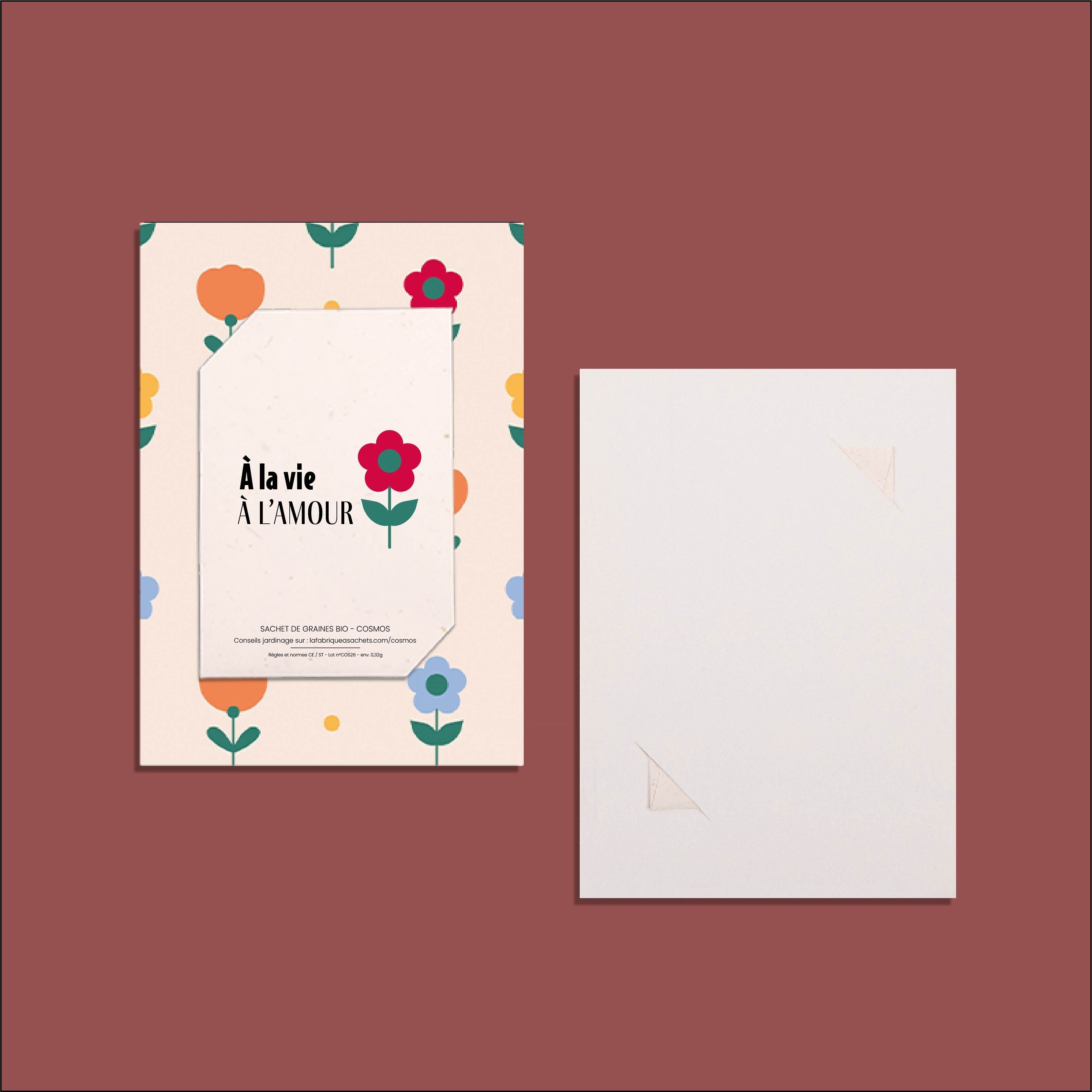 Auf das Leben, auf die Liebe – Eine Liebeskarte zum Aussäen