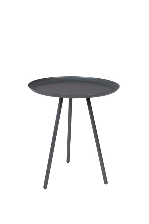 Side table frost charcoal