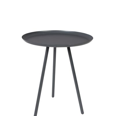 Side table frost charcoal