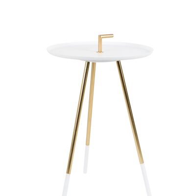 Side table rumbi white