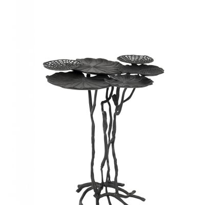 Side table lily multi black