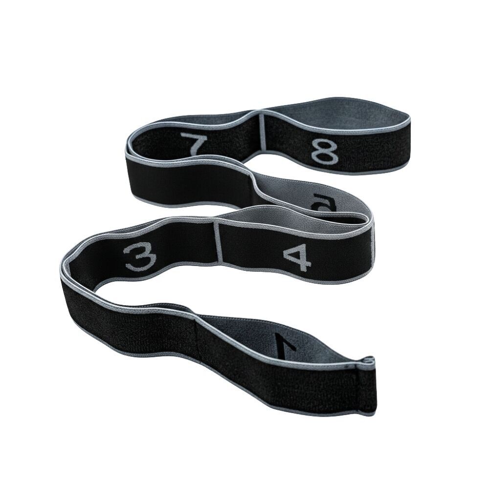 Banda de resistencia para entrenamiento de fuerza, 15 kg – 80 x 3,8 cm, polialgodón y látex, fitness, fortalecimiento y estiramiento.