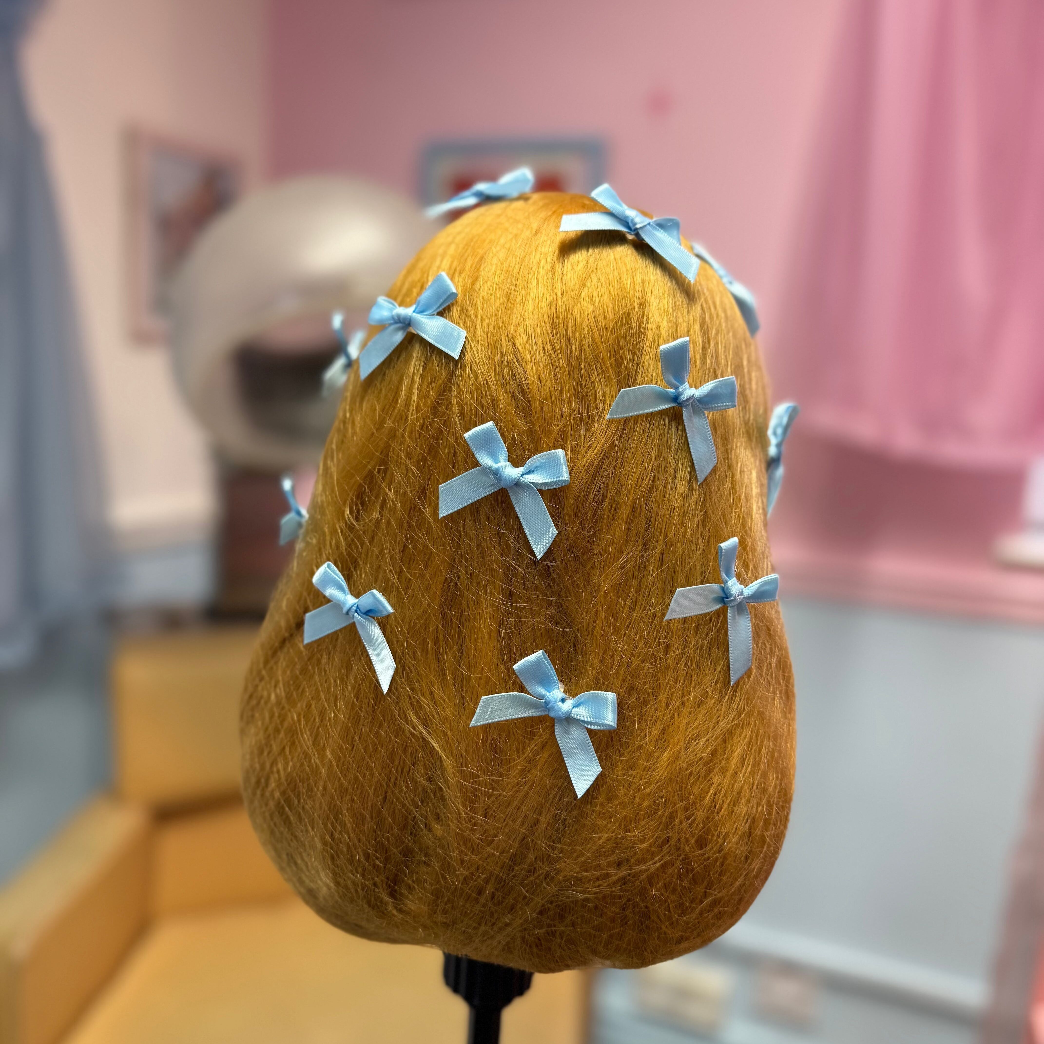 Large Bow Vintage Hair Net