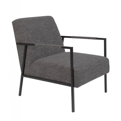 Lounge chair wakasan dark grey