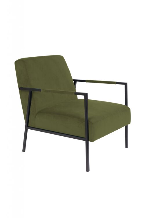 Lounge chair wakasan olive