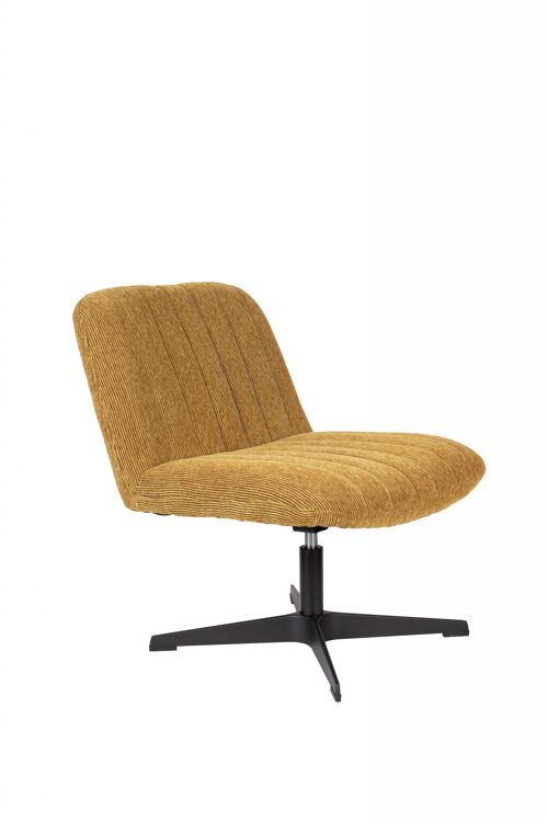 Lounge chair belmond rib ochre
