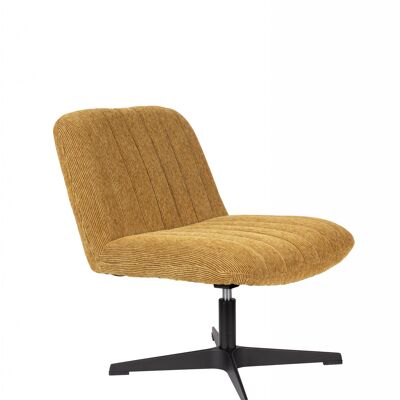 Lounge chair belmond rib ochre
