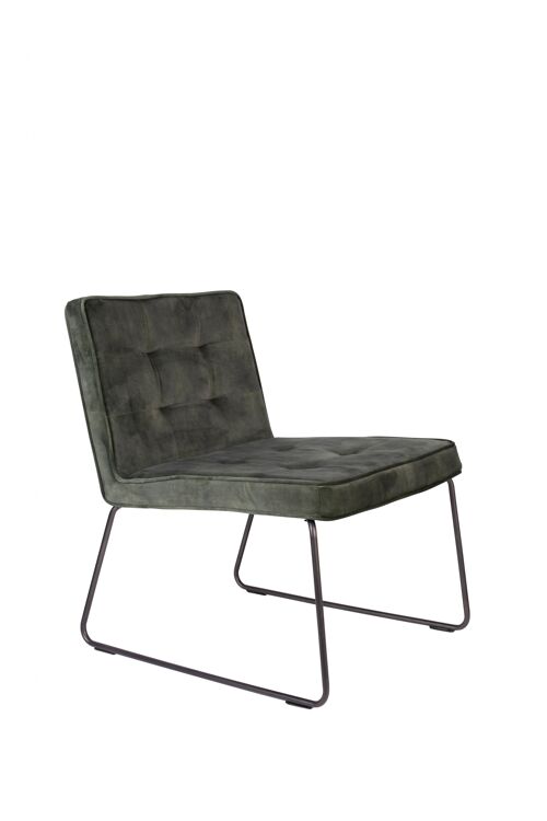 Lounge chair clark grey green