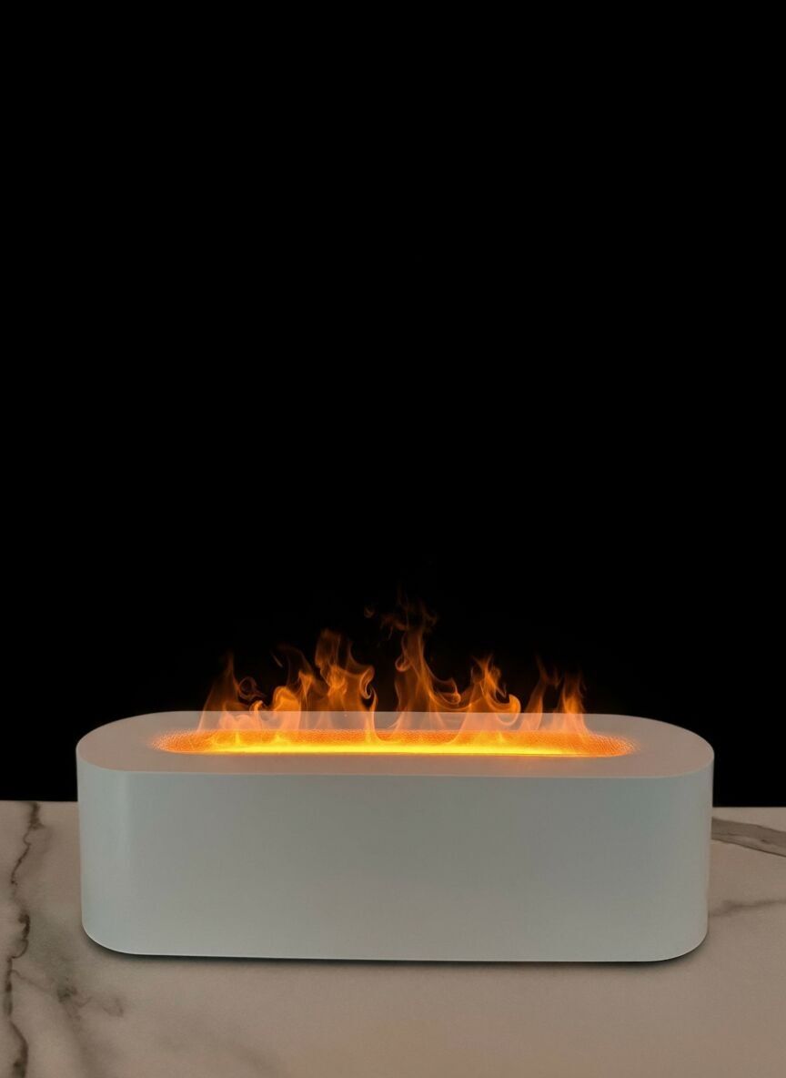 The Essential Oil Diffuser with Flame Effect – 150 ml