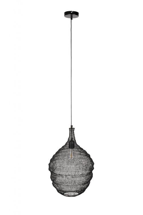 Pendant lamp lena m black