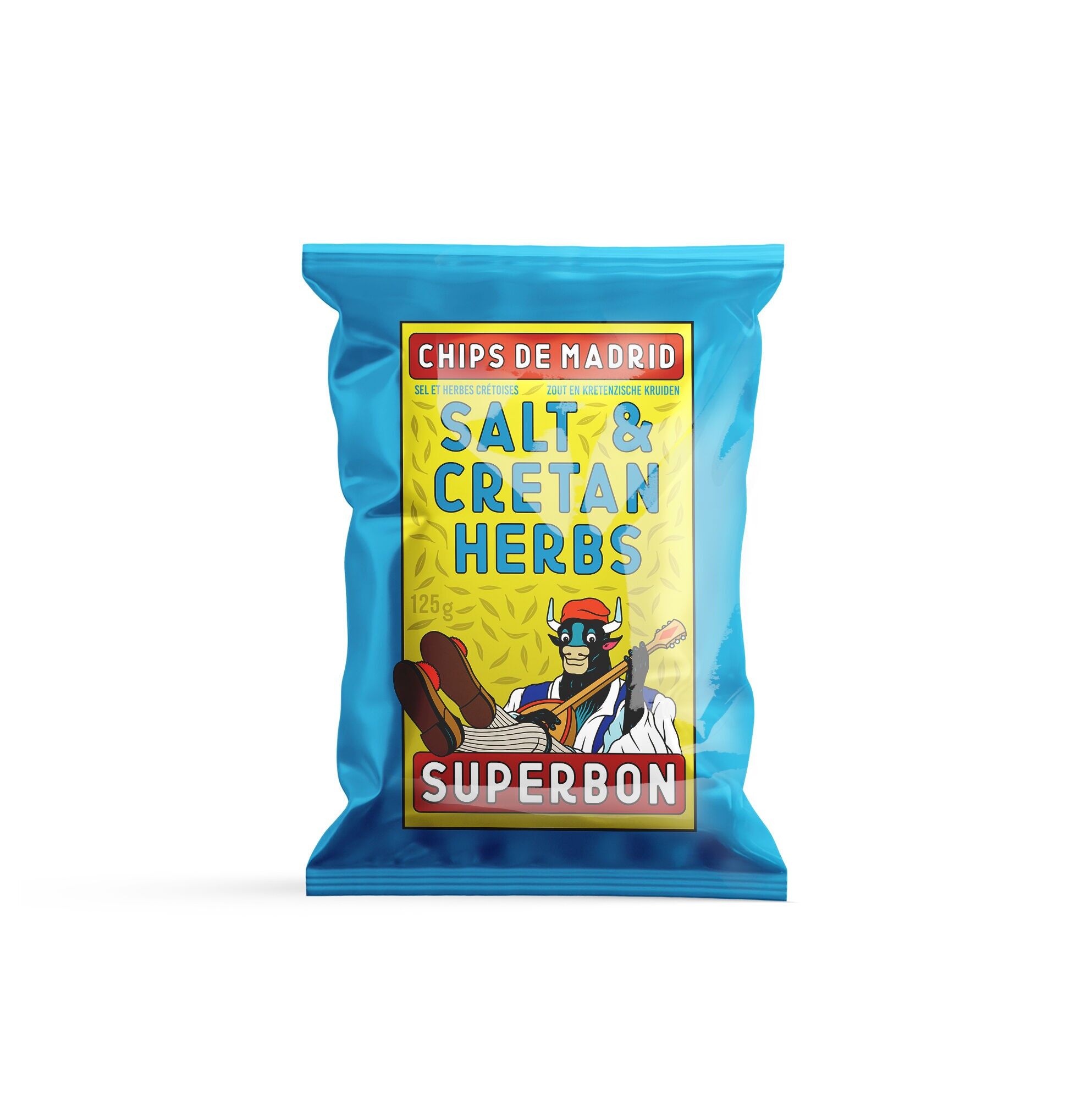 NUEVO - Chips de hierbas cretenses 125 g - Superbon