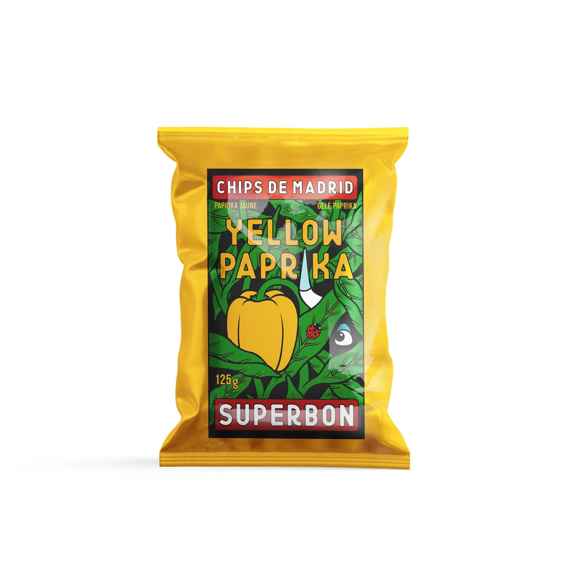 NUEVO - Chips de pimentón amarillo 125 g - Superbon