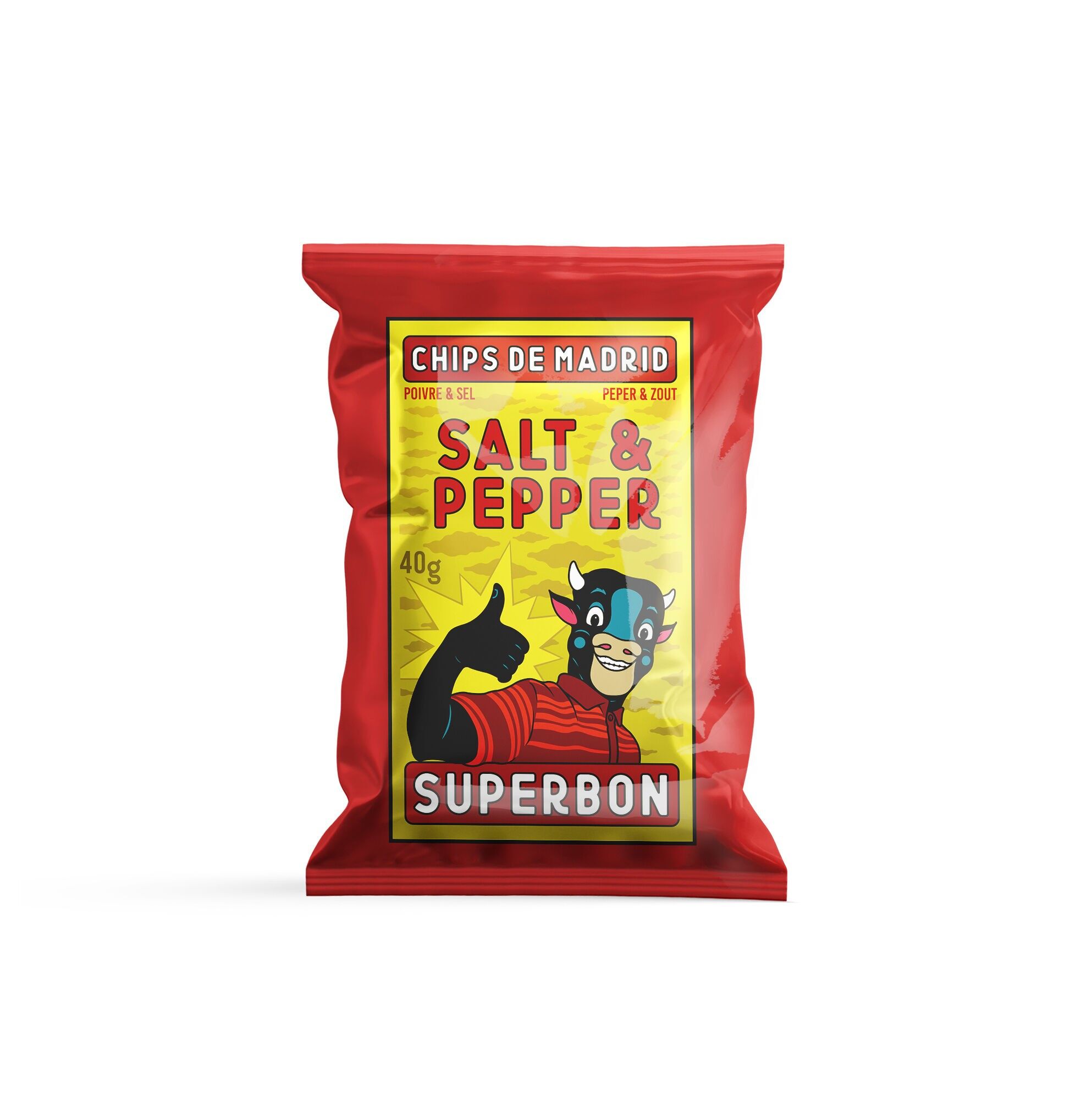 NUEVO - Chips de pimienta y sal 40g - Superbon