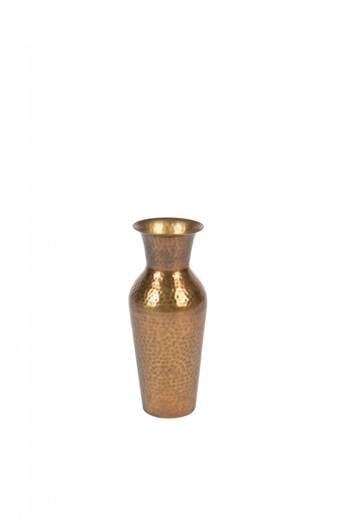 Vase dunja antique brass s